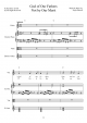 God of Our Fathers (not by our merit) - Piano Sheet