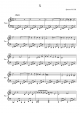 X - Piano Sheet