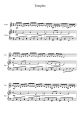 Tempête (pour violon et piano) - Piano Sheet
