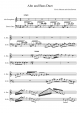 Alto Saxaphone and Bass Guitar Duet - Piano Sheet