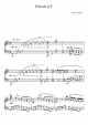 Prelude in F - Impressionistic composition - Piano Sheet