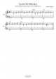 Cycle Of Fifths In C - Piano Sheet