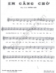 Em Gắng Chờ - Huỳnh Anh - Sheet Music