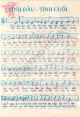 Tình Đầu Tình Cuối - Trần Thiện Thanh - Sheet Music