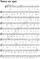 Một Lần Đi - Hoàng Thi Thơ - Sheet Music