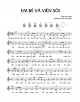 Em Bé Và Viên Sỏi - phỏng thơ Trần Trung Đạo - nhạc Phan Văn Hưng - Sheet Music