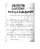 Chuyện Tình (Love Story) - nhạc Francis Lai - lời Việt Phạm Duy - Sheet Music