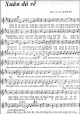 Xuân Đã Về - Minh Kỳ - Sheet Music