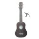 Đàn Ukulele WOIM Soprano 35A15 tặng kèm capo nâng tông - Màu Đen