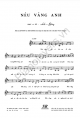 Nếu Vắng Anh - Sheet Music