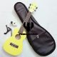 COMBO ĐÀN UKULELE CONCERT VÀNG + BAO DA + CAPO + MÁY LÊN DÂY