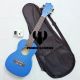 COMBO ĐÀN UKULELE CONCERT XANH NAVY + BAO VẢI + MÁY LÊN DÂY