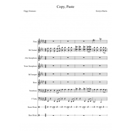 Copy, Paste - Piano Sheet- Piano Sheet
