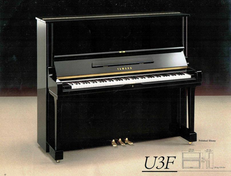 ĐÀN PIANO YAMAHA U3F ĐEN